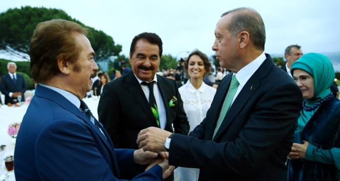 Cumhurbaşkanı Erdoğan Orhan Gencebay'ı kabul etti