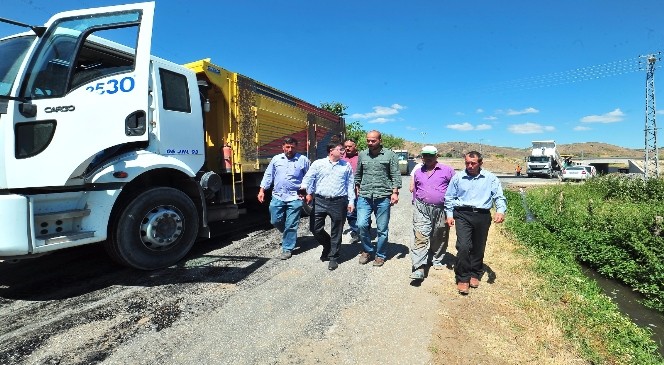 Yozgat'ta Yol Yapım Çalışmaları Hızlandı