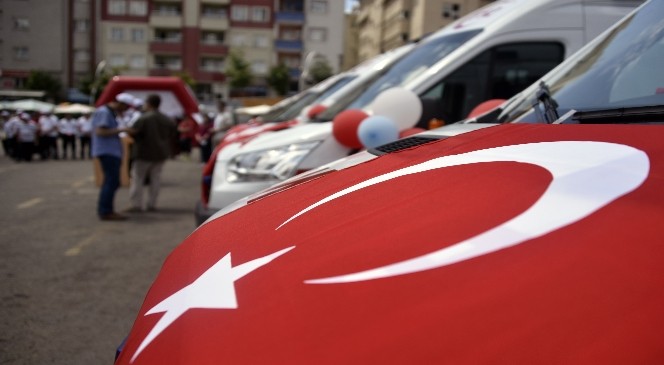 Gümüşhane'ye 7 Yeni Ambulans