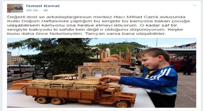 Çocukluk Hayalini Vermek İçin ‘O' Çocuğu Arıyor