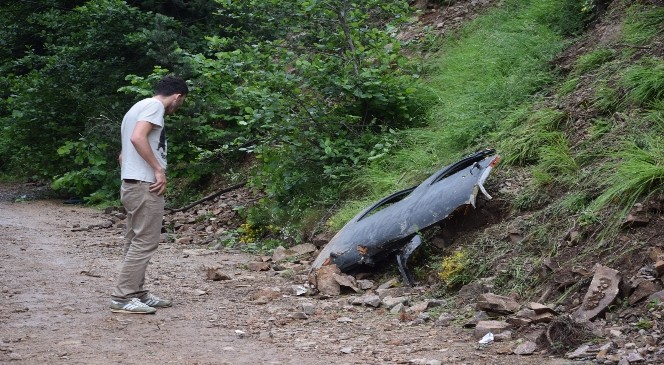 Helikopter kazasının yaşandığı bölge güvenlik çemberine alındı