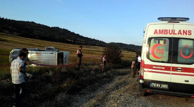 Karabük’te trafik kazası: 2 ölü, 6 yaralı