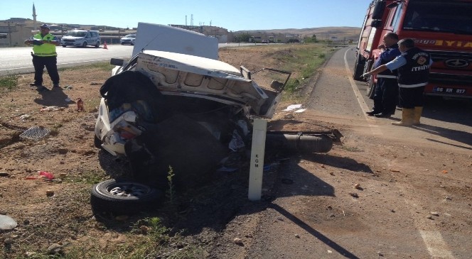 Yozgat’ta trafik kazası : 1 ölü 5 yaralı