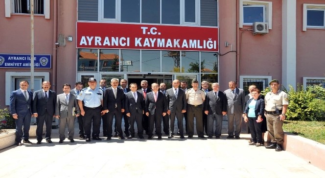 Vali Tapsız’dan Ayrancı ilçesine ziyaret