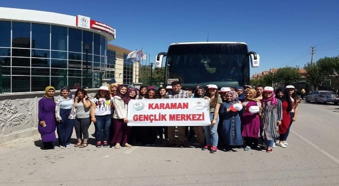 Karamanlı gençlere tarihi ve kültür yolculuğu