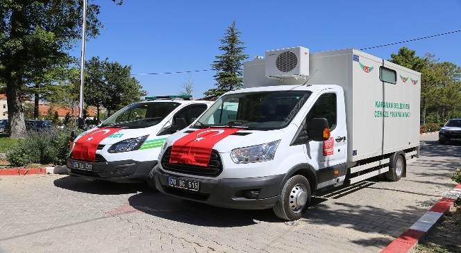 Karaman belediyesinden mezarlık düzenlemesi