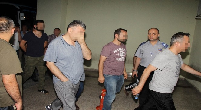 Samsun’da gözaltında bulunan 23 hakim ve savcı sağlık kontrolünden geçirildi