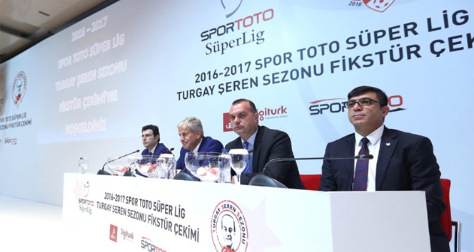 Spor Toto Süper Lig’de fikstür çekildi
