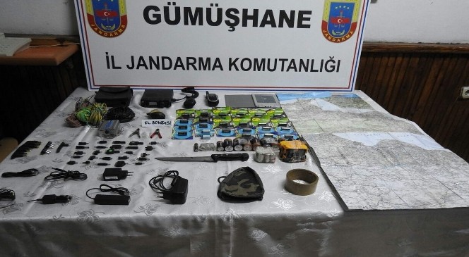 Gümüşhane’de terör operasyonu