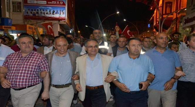 Karaman protokolünün demokrasi nöbeti
