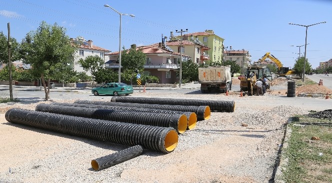 Karaman Belediyesinde alt yapı çalışmaları