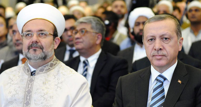 Erdoğan, Diyanet İşleri Başkanı Görmez’i kabul etti