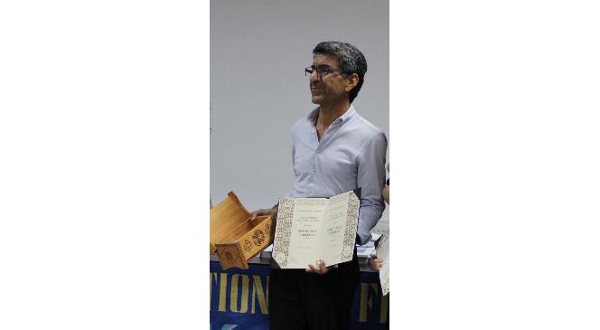 Prof. Dr. Hasan Erkek’e “Avrupa Büyük Şiir” ödülü