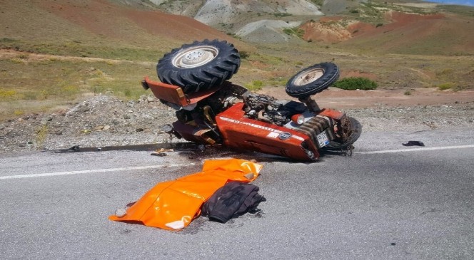 Kelkit’te traktör yayla dönüşünde kaza yaptı: 1 ölü