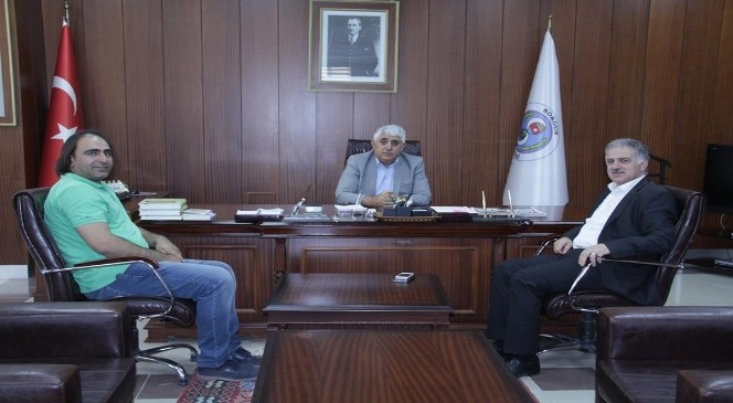 Yeni Çeltek Kömür İşletmeleri Genel Müdürü Bayrak, Sorgun Belediye Başkanı Şimşek’i ziyaret etti