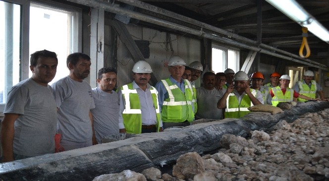 Yeni genel müdür Eti Maden’i ziyaret etti