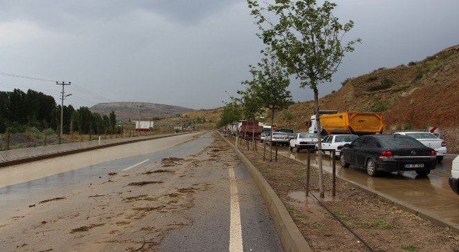 Çankırı’da sağanak yağış