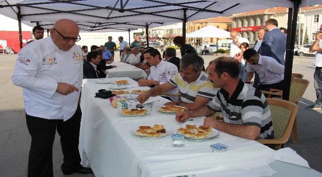 Yozgat’ta baklava ve börek yarışması düzenlendi