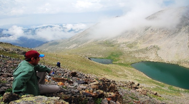 Artabel Tabiat Parkı göllerinden numuneler alındı