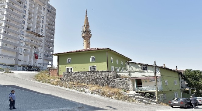 Çağlayan Mahallesi’ne Selçuklu mimarisiyle yeni cami