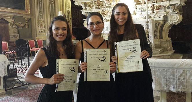 YDÜ Müzik Öğretmenliği Yüksek Lisans Öğrencileri İtalya’da eğitime katıldı