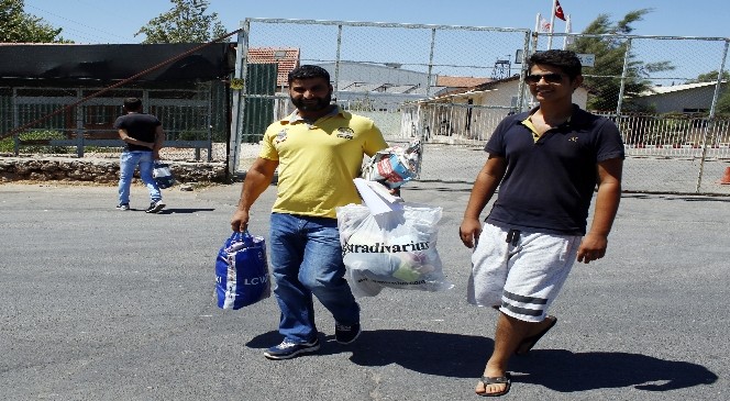 Antalya’da hükümlülerin tahliye sevinci devam ediyor