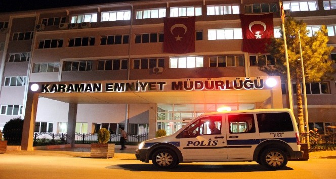 Karaman’da 19 emniyet mensubu gözaltına alındı