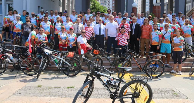 2.Karadeniz Bisiklet Festivali başladı