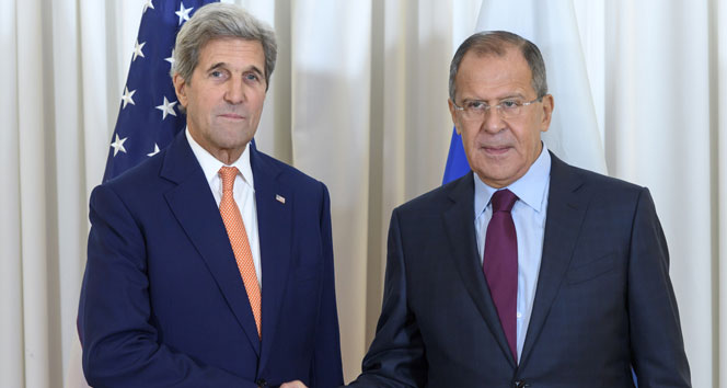 Kerry, Lavrov’la Cenevre’de Suriye’yi görüşüyor