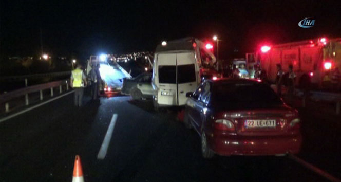 İstanbul’da zincirleme kaza: 1’i ağır 6 yaralı