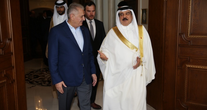 Başbakan Binali Yıldırım Bahreyn Kralı ile görüştü