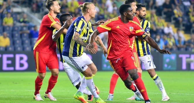 Fenerbahçe 3-3 Kayserispor  (Fenerbahçe-Kayserispor maç özeti)