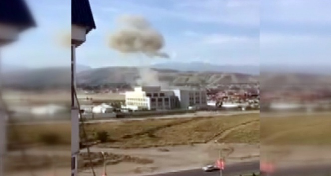 Bişkek&#039;teki Çin Büyükelçiliği yakınlarında patlama