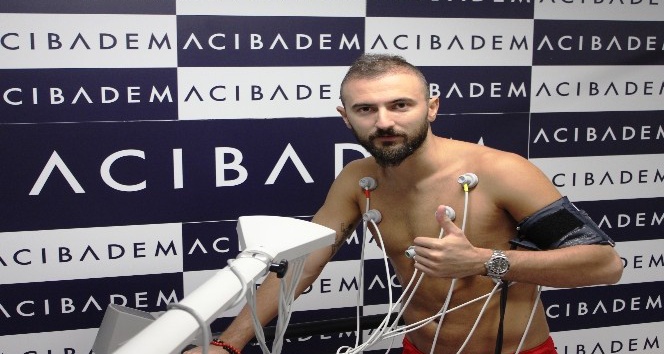 Kayserispor’un yeni transferi Acıbadem Kayseri Hastanesi’nde sağlık kontrolünden geçti