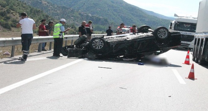 Tosya’da trafik kazası: 1 ölü, 3 yaralı