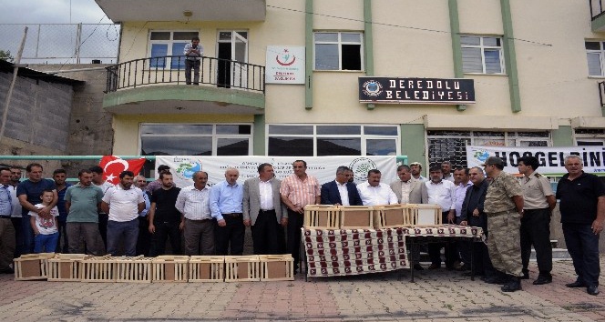 Gümüşhane’de beç tavuğu dağıtımı devam ediyor