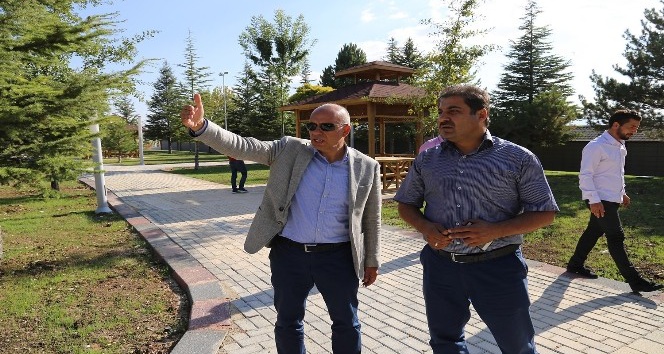 Necmettin Erbakan Parkında genişletme çalışması tamamlandı