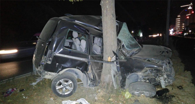 Düğün gecesi trafik kazası: 1 ölü