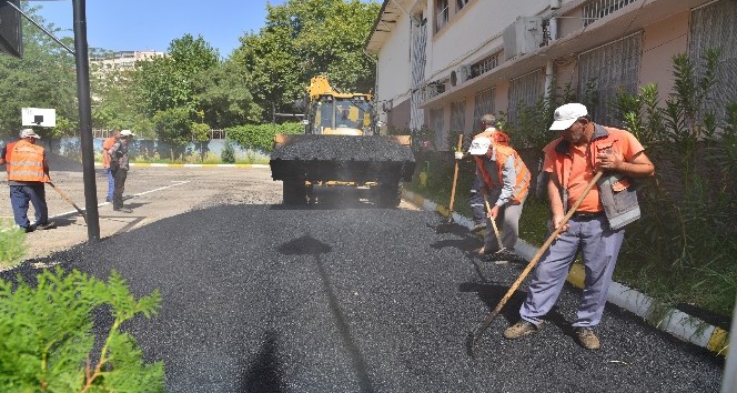 Diyarbakır’da 19 okulun bahçesi asfaltlandı