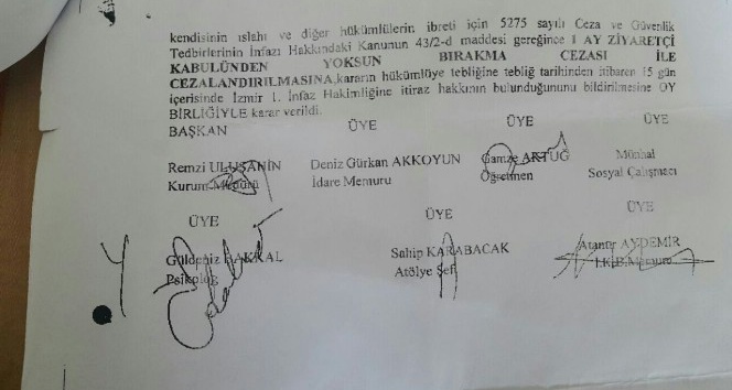 Cezaevindeki mahkuma FETÖ’ye hakaretten disiplin cezası verildiği iddiası