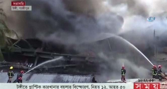Bangladeş’te fabrikada patlama: En az 15 ölü