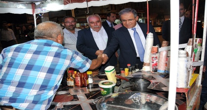 Vali Tapsız’dan esnaf ziyareti