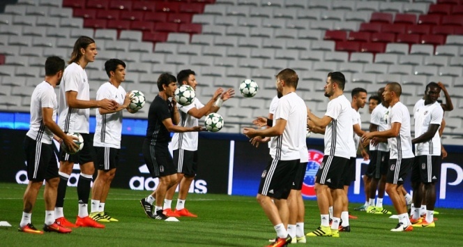 Beşiktaş, Benfica maçı hazırlıklarını tamamladı