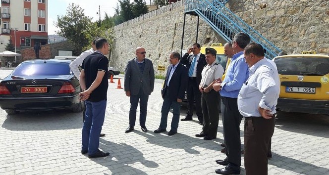 Vali Tapsız, Belediye Başkanı Samur’u ziyaret etti