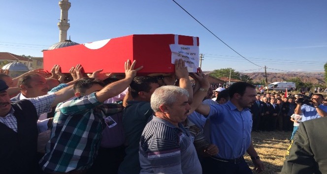 Çankırılı şehit son yolculuğuna uğurlandı