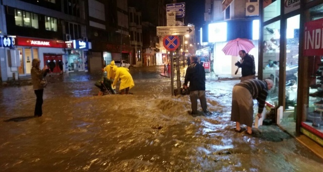 Zonguldak&#039;ta şiddetli yağış