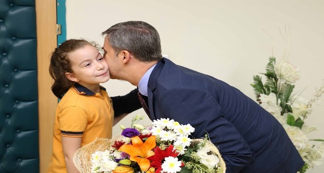 Başkan Şirin’e ilköğretim haftası ziyareti
