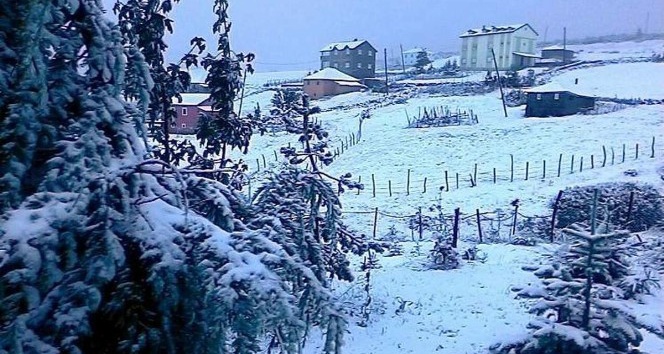 Sis Dağı beyaza büründü