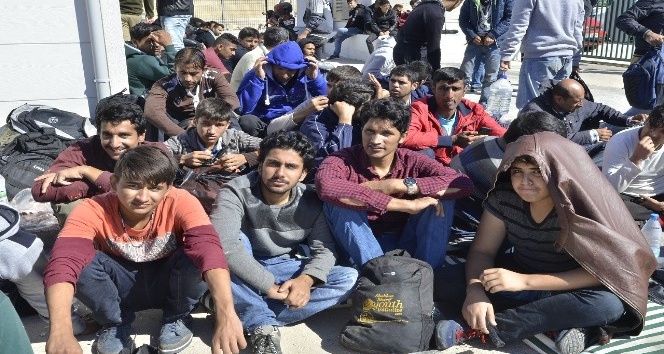 Tansu Çiller’in eski yatında 134 kaçak göçmen yakalandı