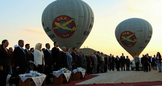 Polatlı&#039;da balon turizmine start verildi